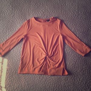 Ann Taylor knotted top